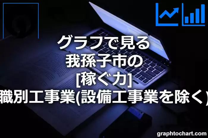 グラフで見る我孫子市の職別工事業（設備工事業を除く）の「稼ぐ力」は高い？低い？(推移グラフと比較)