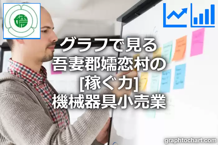 グラフで見る吾妻郡嬬恋村の機械器具小売業の「稼ぐ力」は高い？低い？(推移グラフと比較)