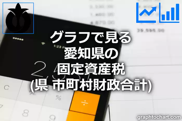 グラフで見る愛知県の固定資産税（県，市町村財政合計）は高い？低い？(推移グラフと比較)