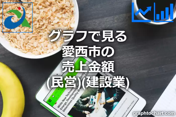 グラフで見る愛西市の建設業の売上金額（民営）は高い？低い？(推移グラフと比較)