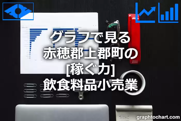 グラフで見る赤穂郡上郡町の飲食料品小売業の「稼ぐ力」は高い？低い？(推移グラフと比較)