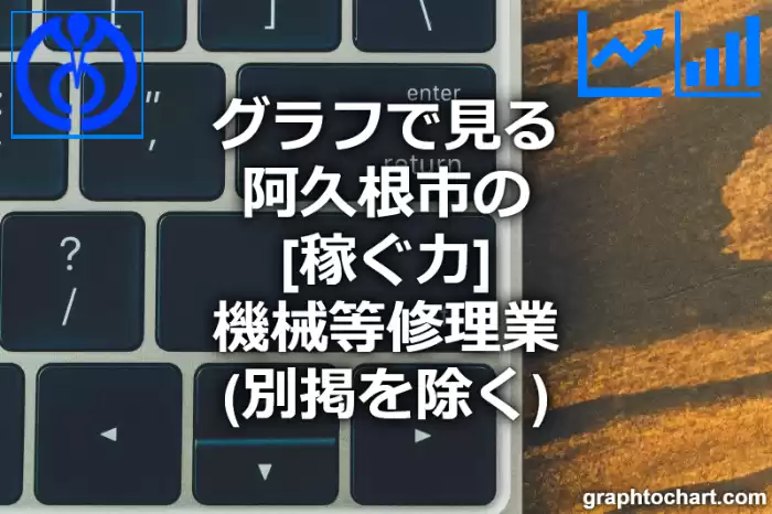 グラフで見る阿久根市の機械等修理業（別掲を除く）の「稼ぐ力」は高い？低い？(推移グラフと比較)