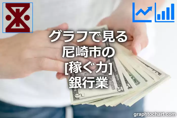 グラフで見る尼崎市の銀行業の「稼ぐ力」は高い？低い？(推移グラフと比較)