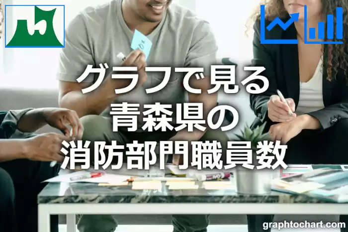 グラフで見る青森県の消防部門職員数は多い？少い？(推移グラフと比較)