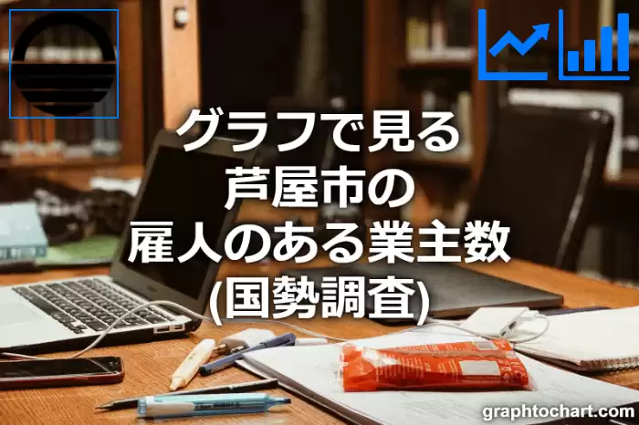 グラフで見る芦屋市の雇人のある業主数は多い？少い？(推移グラフと比較)