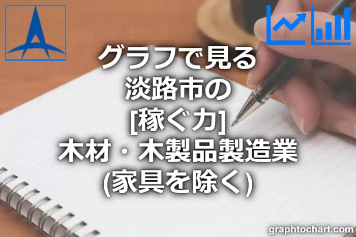 グラフで見る淡路市の木材・木製品製造業（家具を除く）の「稼ぐ力」は高い？低い？(推移グラフと比較)