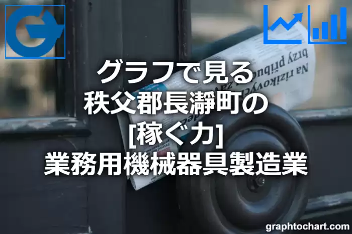 グラフで見る秩父郡長瀞町の業務用機械器具製造業の「稼ぐ力」は高い？低い？(推移グラフと比較)