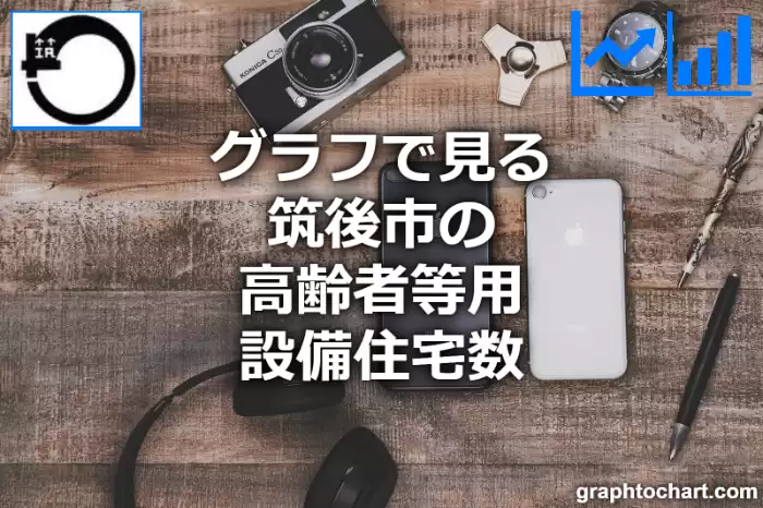 グラフで見る筑後市の高齢者等用設備住宅数は多い？少い？(推移グラフと比較)