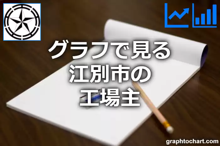 グラフで見る江別市の工場主は多い？少い？(推移グラフと比較)