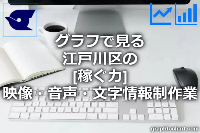 グラフで見る江戸川区の映像・音声・文字情報制作業の「稼ぐ力」は高い？低い？(推移グラフと比較)