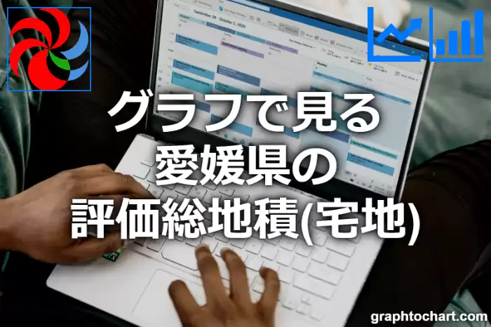 グラフで見る愛媛県の評価総地積（宅地）は広い？狭い？(推移グラフと比較)