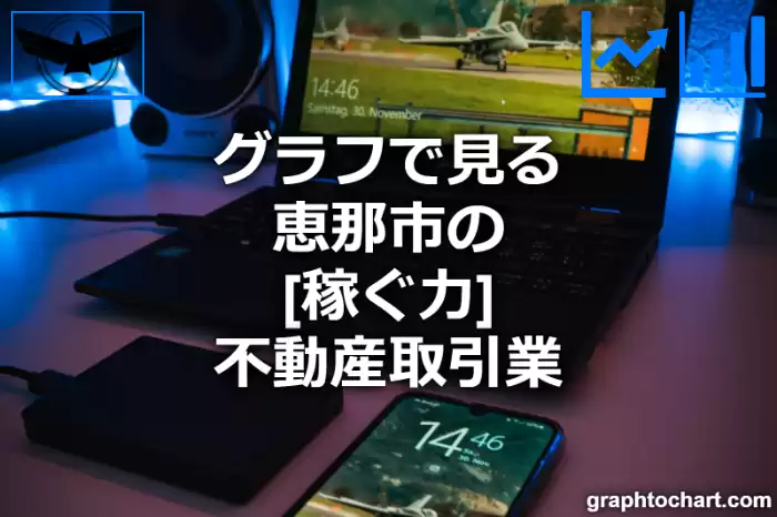 グラフで見る恵那市の不動産取引業の「稼ぐ力」は高い？低い？(推移グラフと比較)