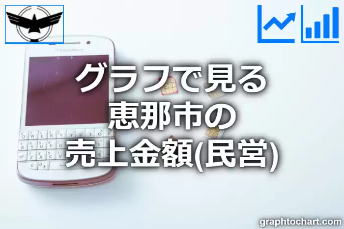 グラフで見る恵那市の売上金額（民営）は高い？低い？(推移グラフと比較)