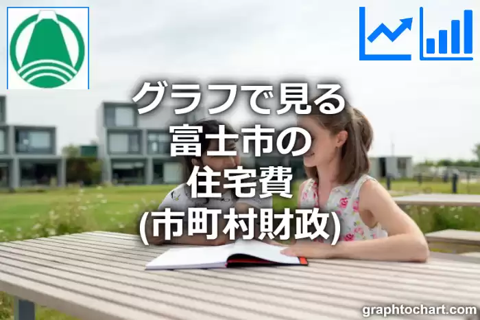 グラフで見る富士市の住宅費は高い？低い？(推移グラフと比較)
