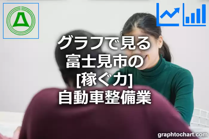 グラフで見る富士見市の自動車整備業の「稼ぐ力」は高い？低い？(推移グラフと比較)
