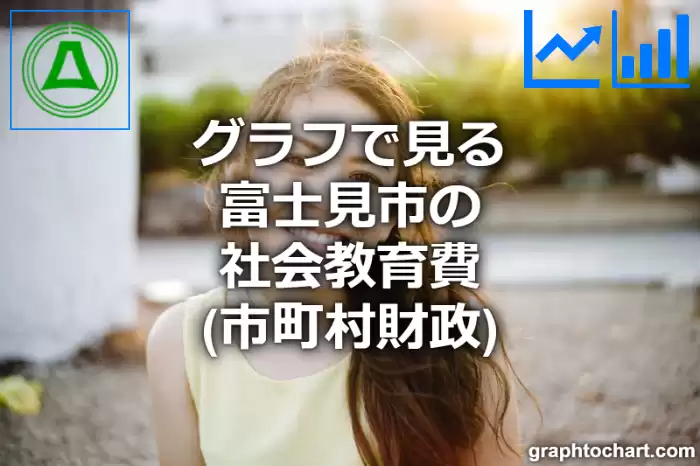 グラフで見る富士見市の社会教育費は高い？低い？(推移グラフと比較)
