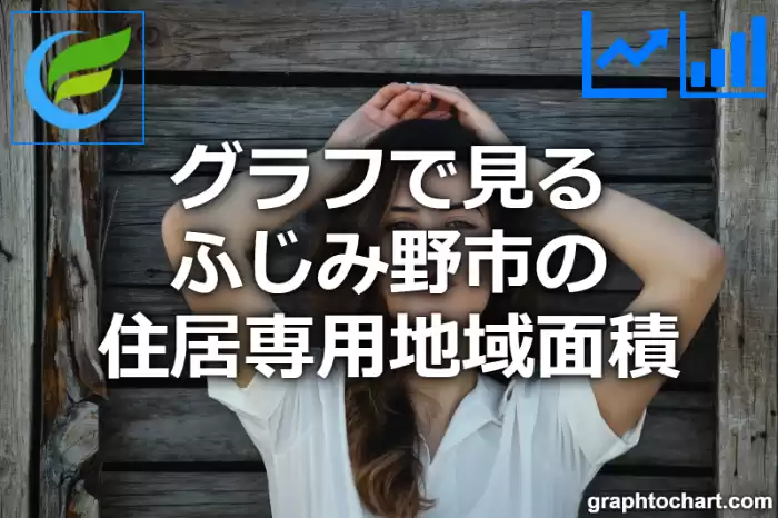 グラフで見るふじみ野市の住居専用地域面積は広い？狭い？(推移グラフと比較)