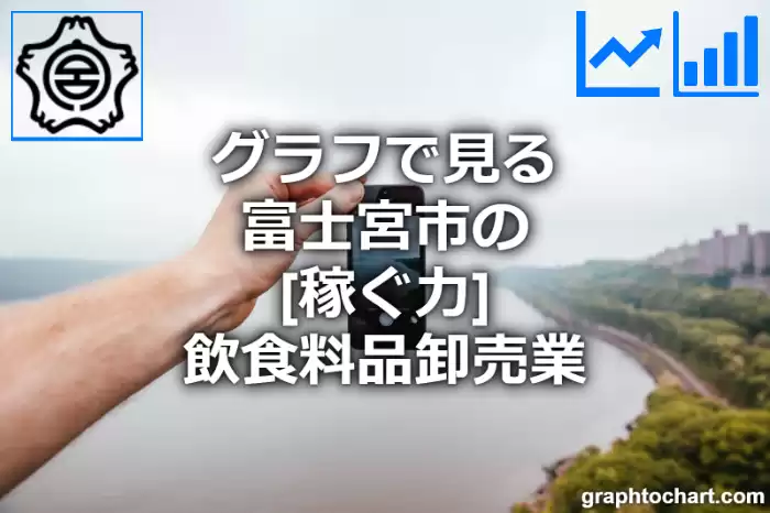 グラフで見る富士宮市の飲食料品卸売業の「稼ぐ力」は高い？低い？(推移グラフと比較)