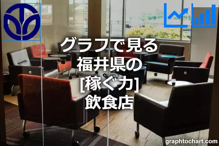 グラフで見る福井県の飲食店の「稼ぐ力」は高い？低い？(推移グラフと比較)