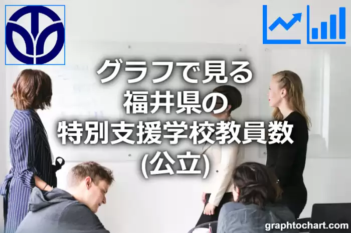 グラフで見る福井県の特別支援学校教員数（公立）は多い？少い？(推移グラフと比較)
