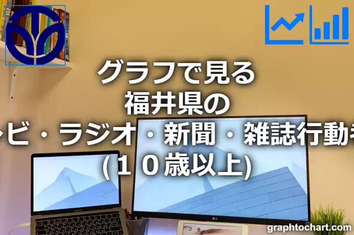 グラフで見る福井県のテレビ・ラジオ・新聞・雑誌行動者率（１０歳以上）は高い？低い？(推移グラフと比較)