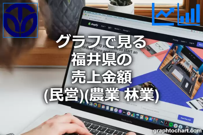 グラフで見る福井県の農業・林業の売上金額（民営）は高い？低い？(推移グラフと比較)