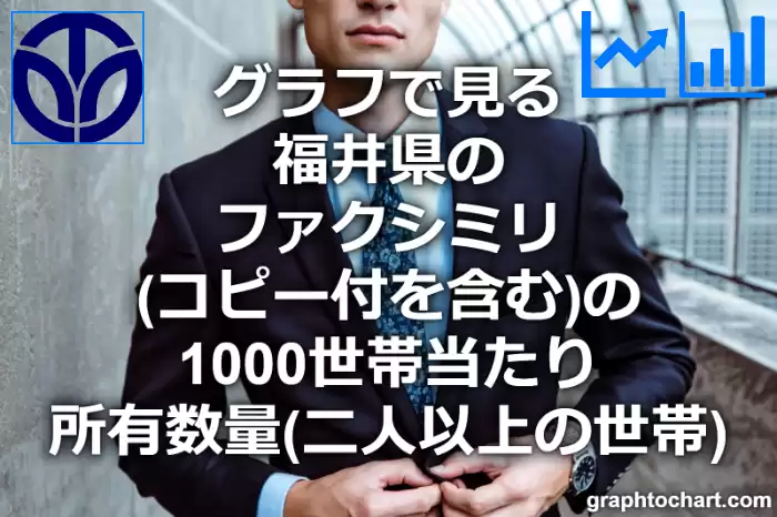グラフで見る福井県のファクシミリ（コピー付を含む）の1000世帯当たり所有数量（二人以上の世帯）は多い？少い？(推移グラフと比較)