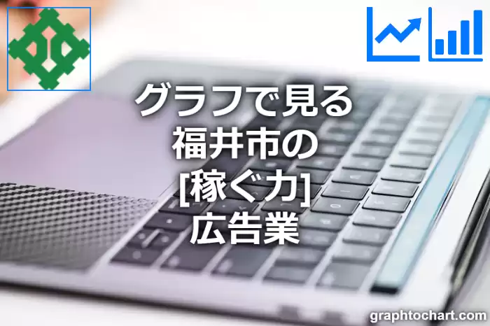 グラフで見る福井市の広告業の「稼ぐ力」は高い？低い？(推移グラフと比較)