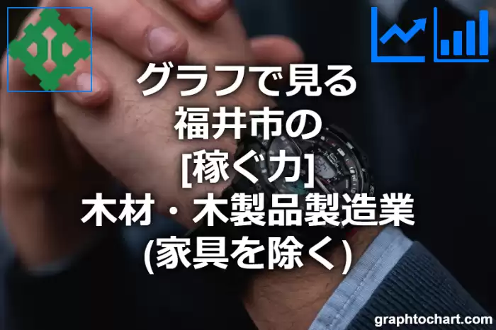 グラフで見る福井市の木材・木製品製造業（家具を除く）の「稼ぐ力」は高い？低い？(推移グラフと比較)