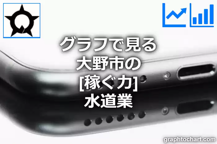 グラフで見る大野市の水道業の「稼ぐ力」は高い？低い？(推移グラフと比較)