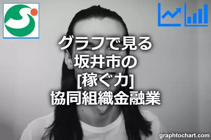 グラフで見る坂井市の協同組織金融業の「稼ぐ力」は高い？低い？(推移グラフと比較)