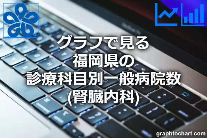 グラフで見る福岡県の診療科目別一般病院数（腎臓内科）は多い？少い？(推移グラフと比較)