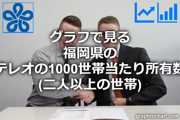 グラフで見る福岡県のステレオの1000世帯当たり所有数量（二人以上の世帯）は多い？少い？(推移グラフと比較)
