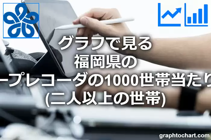 グラフで見る福岡県のビデオテープレコーダの1000世帯当たり所有数量（二人以上の世帯）は多い？少い？(推移グラフと比較)