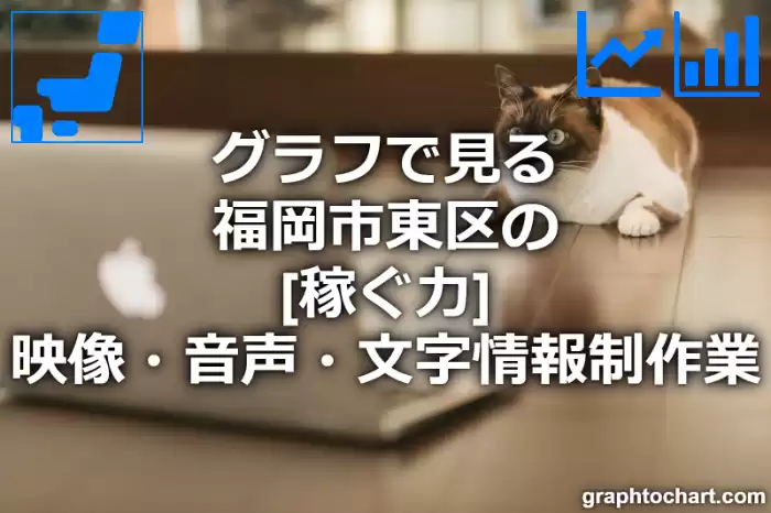グラフで見る福岡市東区の映像・音声・文字情報制作業の「稼ぐ力」は高い？低い？(推移グラフと比較)