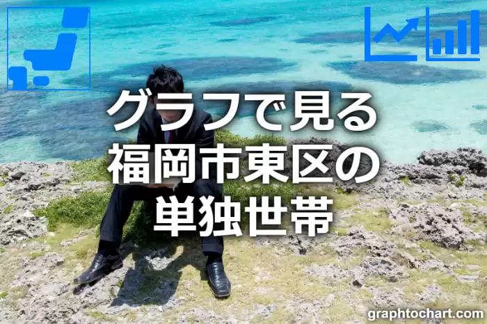 グラフで見る福岡市東区の単独世帯は多い？少い？(推移グラフと比較)