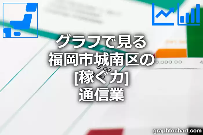 グラフで見る福岡市城南区の通信業の「稼ぐ力」は高い？低い？(推移グラフと比較)