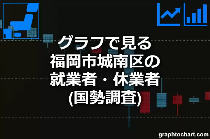 グラフで見る福岡市城南区の就業者・休業者は多い？少い？(推移グラフと比較)