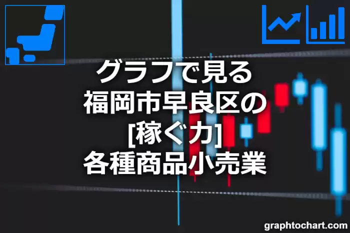 グラフで見る福岡市早良区の各種商品小売業の「稼ぐ力」は高い？低い？(推移グラフと比較)