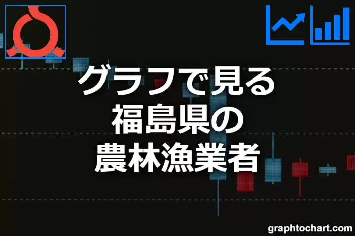 グラフで見る福島県の農林漁業者は多い？少い？(推移グラフと比較)