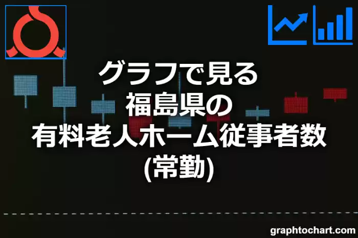 グラフで見る福島県の有料老人ホーム従事者数（常勤）は多い？少い？(推移グラフと比較)