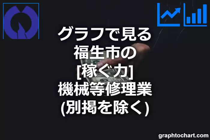 グラフで見る福生市の機械等修理業（別掲を除く）の「稼ぐ力」は高い？低い？(推移グラフと比較)