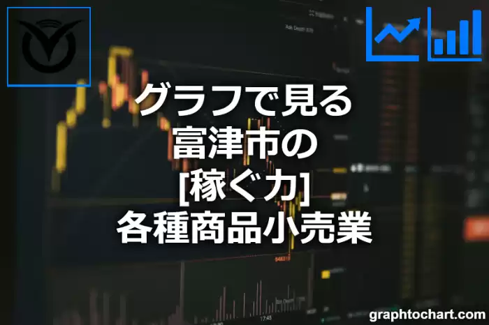 グラフで見る富津市の各種商品小売業の「稼ぐ力」は高い？低い？(推移グラフと比較)