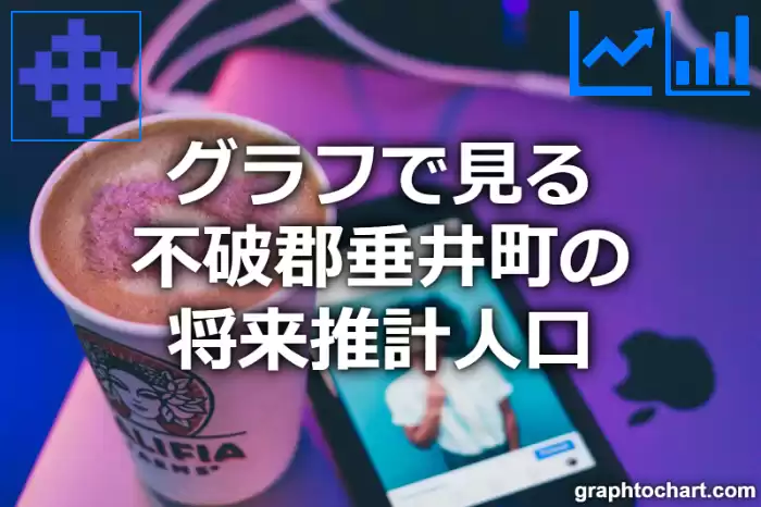 グラフで見る不破郡垂井町の将来推計人口は多い？少い？(推移グラフと比較)