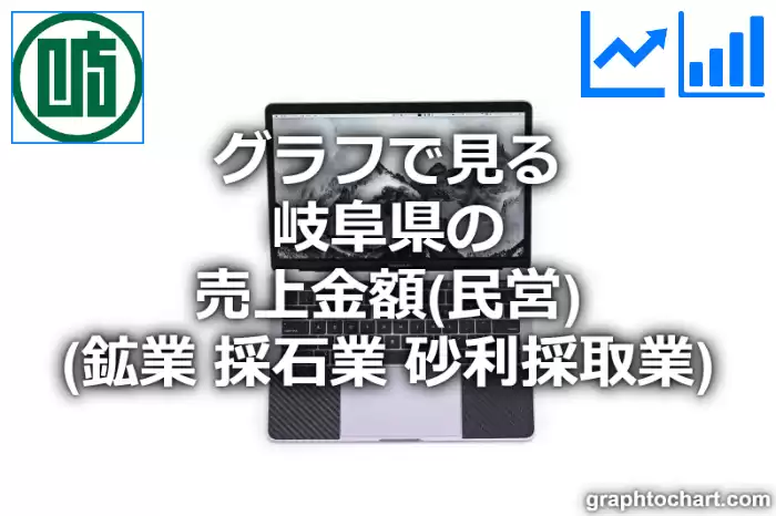 グラフで見る岐阜県の鉱業・採石業・砂利採取業の売上金額（民営）は高い？低い？(推移グラフと比較)