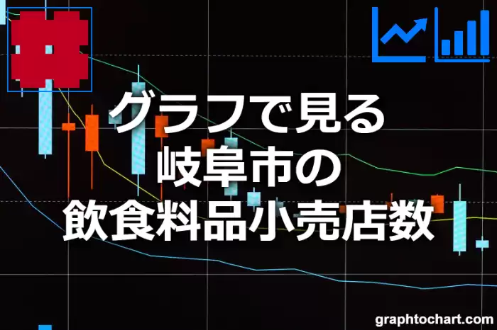 グラフで見る岐阜市の飲食料品小売店数は多い？少い？(推移グラフと比較)
