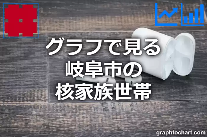 グラフで見る岐阜市の核家族世帯は多い？少い？(推移グラフと比較)