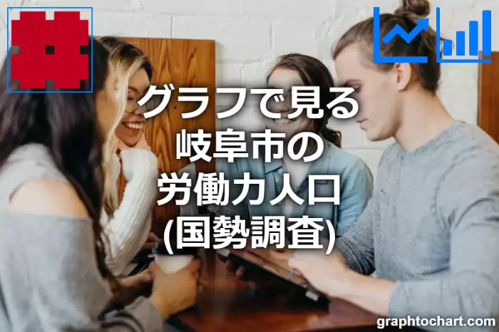 グラフで見る岐阜市の労働力人口は多い？少い？(推移グラフと比較)