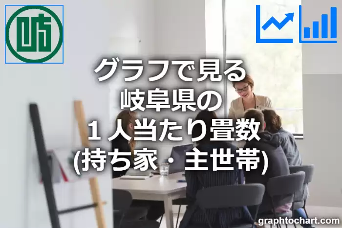 グラフで見る岐阜県の１人当たり畳数（持ち家・主世帯）は高い？低い？(推移グラフと比較)