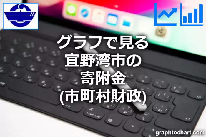 グラフで見る宜野湾市の寄附金は高い？低い？(推移グラフと比較)